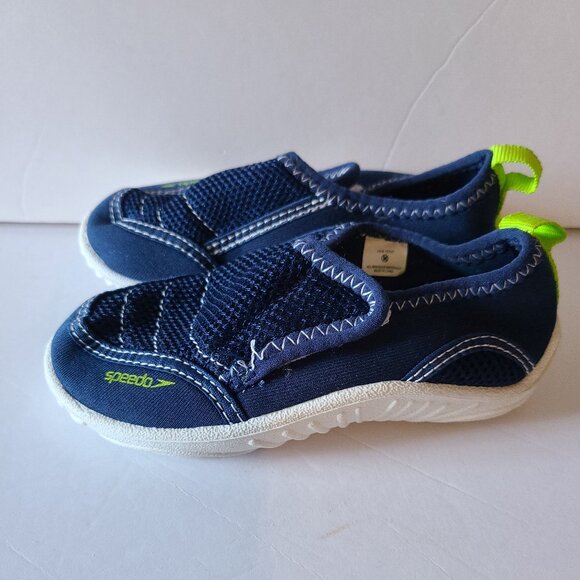 SPEEDO WATER SHOES - SLIP - ON BLUE SIZE M 7/8 UNISEX - Picture 4 of 7